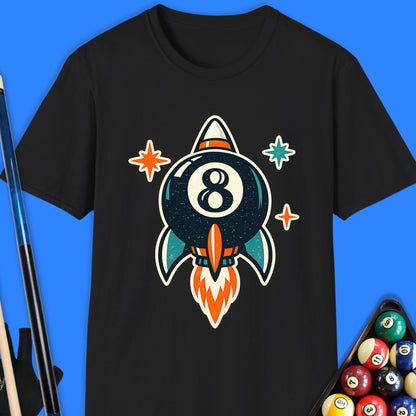 8-Ball Rocket Pool T-Shirt