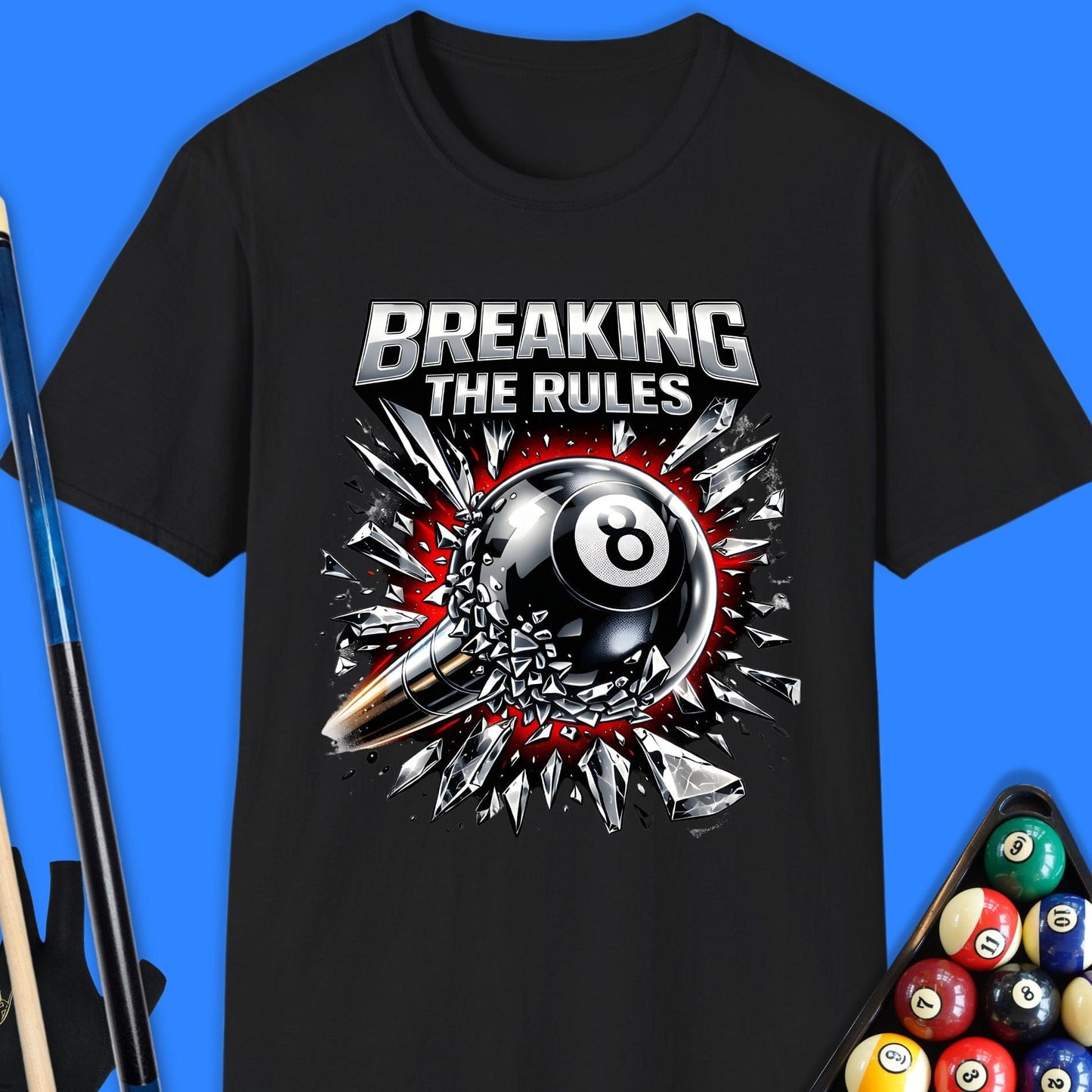 Breaking The Rules Pool T-Shirt