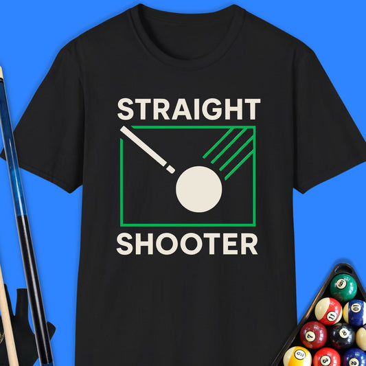 Straight Shooter Pool T-Shirt