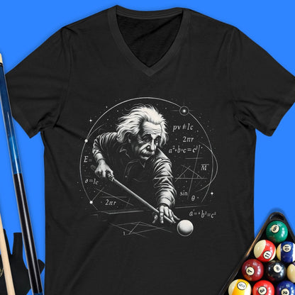 Einstein Playing Pool T-Shirt