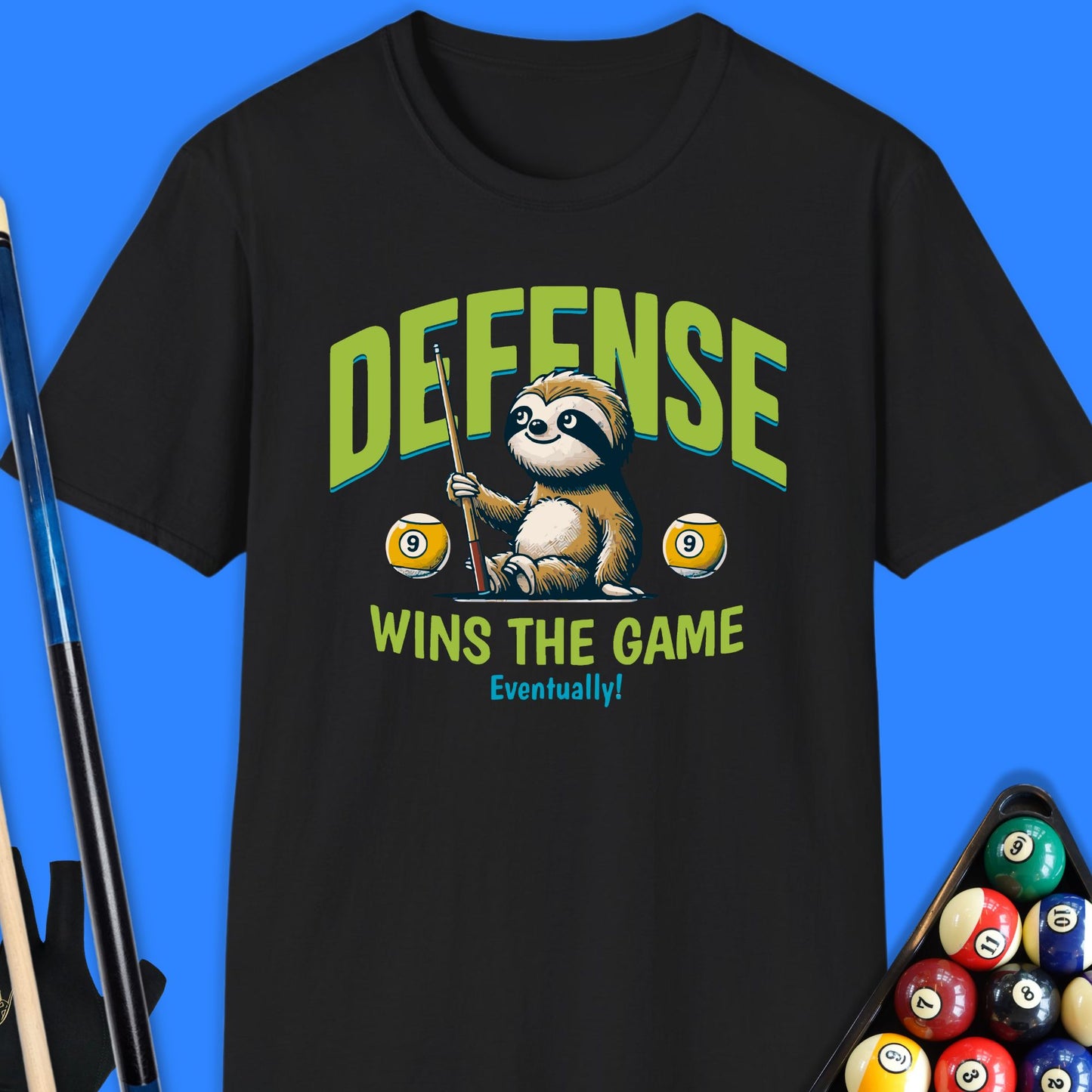 Defense Wins The Game Pool T-Shirt