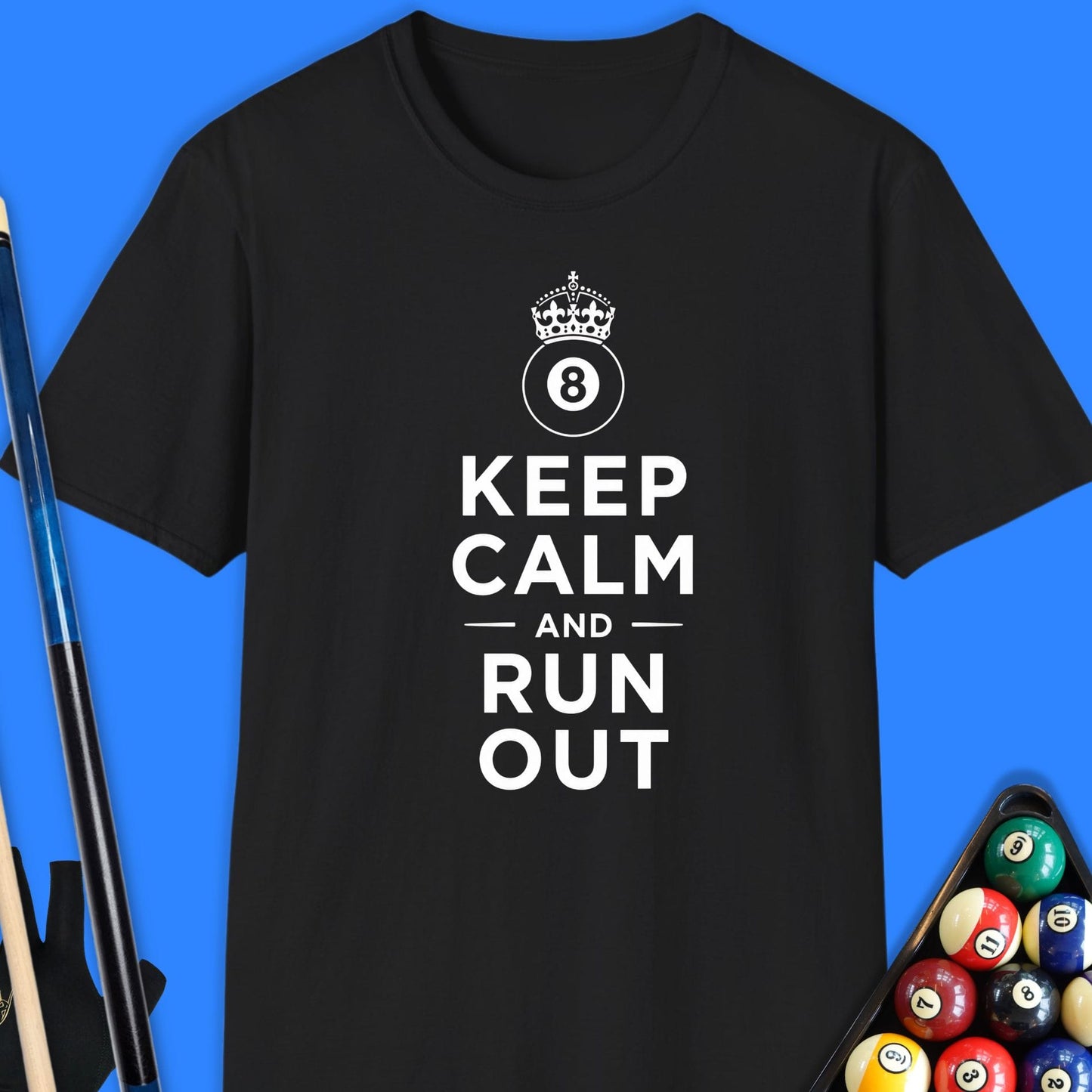 Keep Calm & Run Out Pool T-Shirt