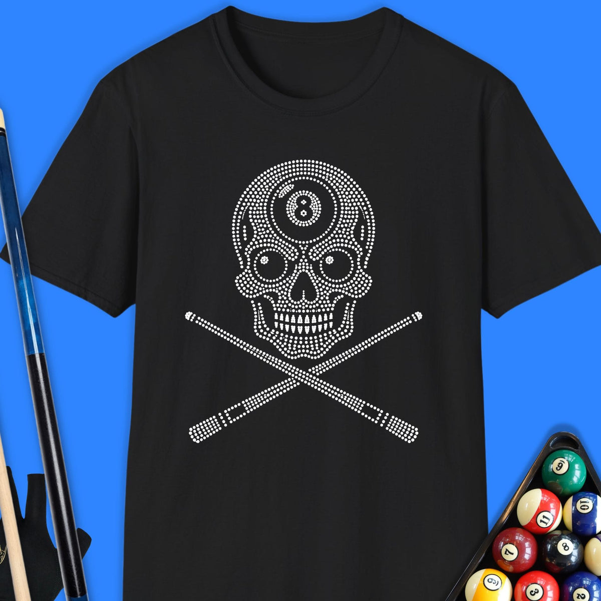Ball Skull Pool T-Shirt