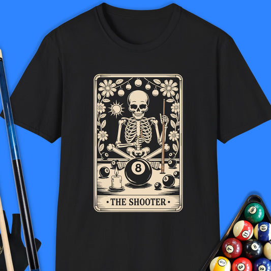 The Shooter Tarot Pool T-Shirt