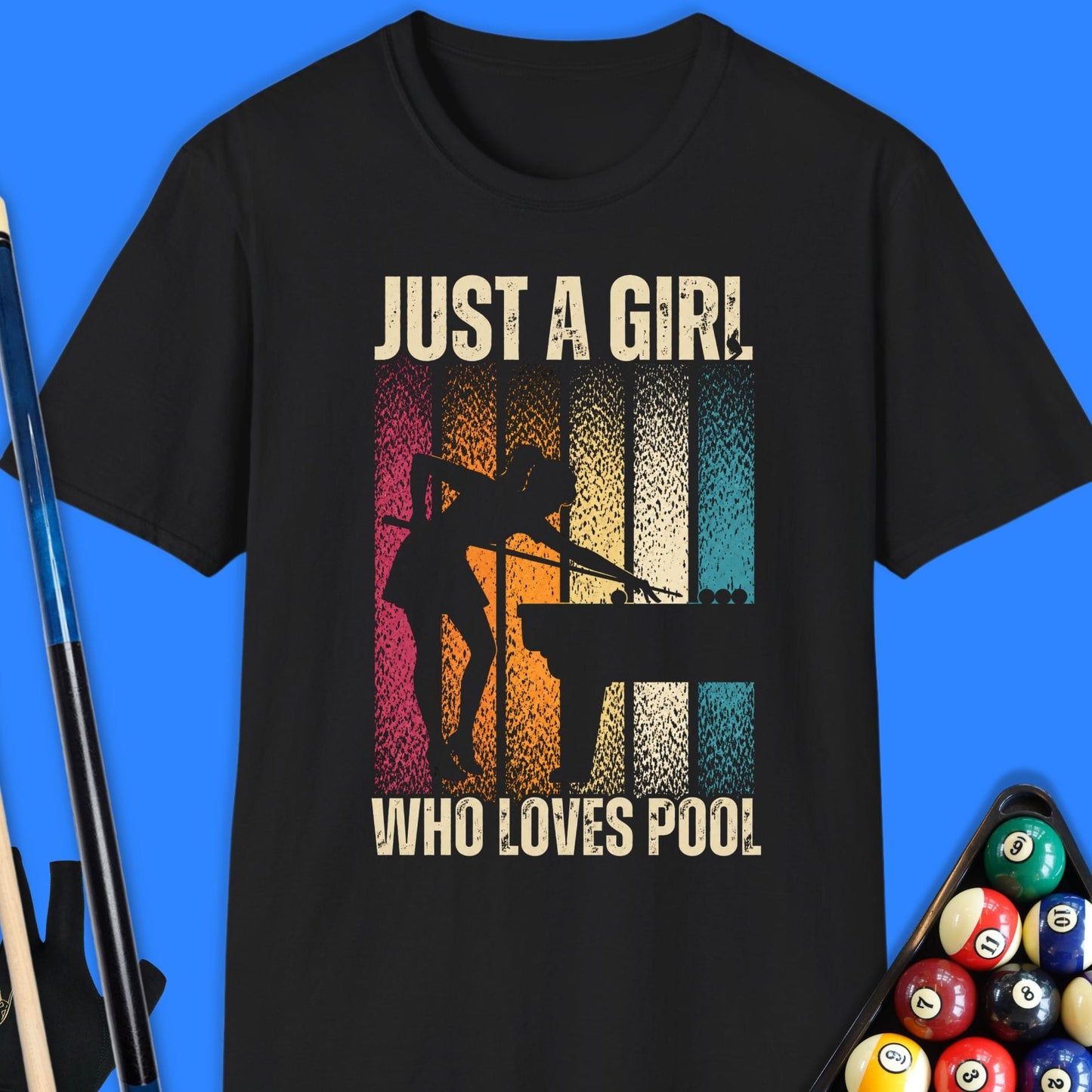 Just A Girl Who Love Pool T-Shirt