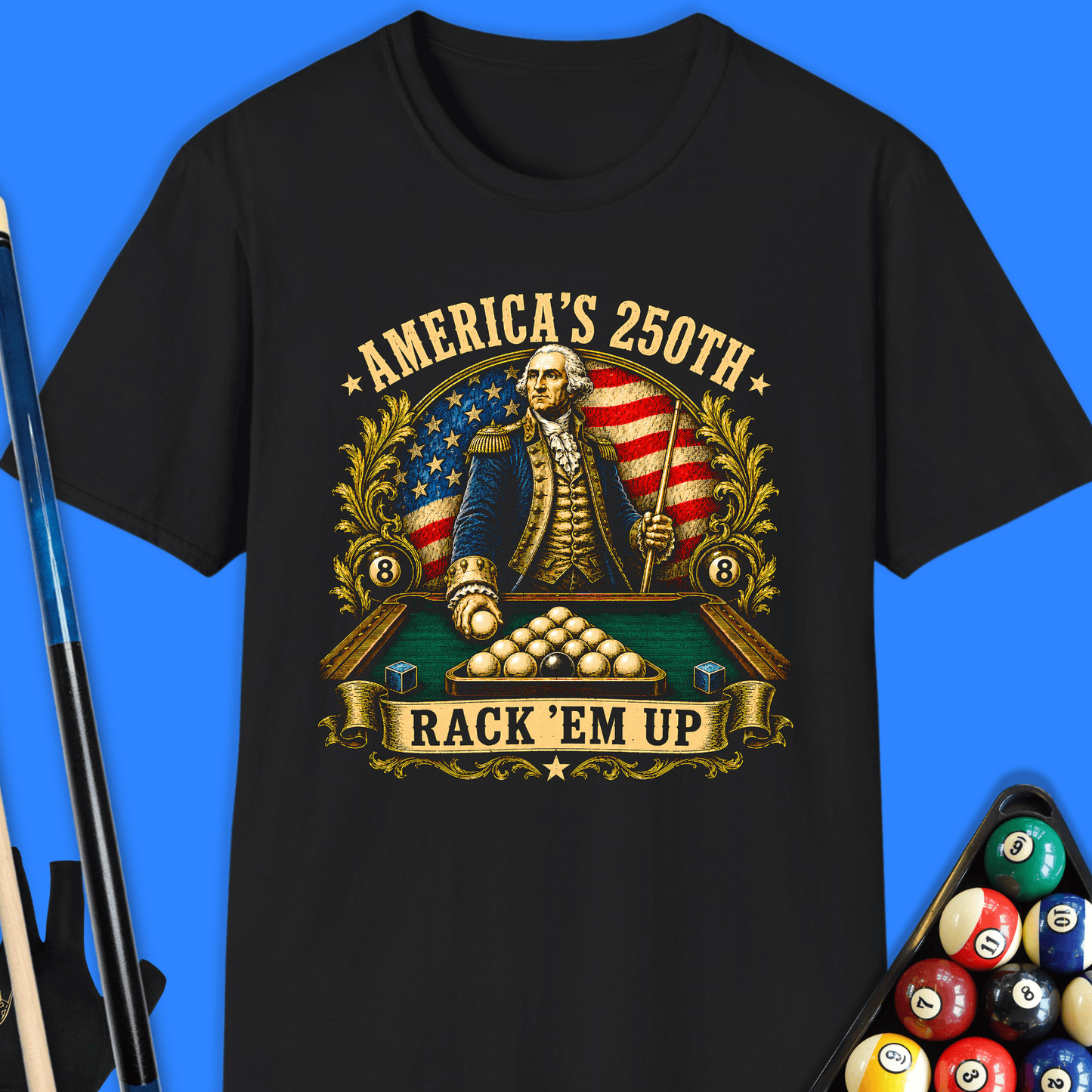 America's 250 Pool T-Shirt