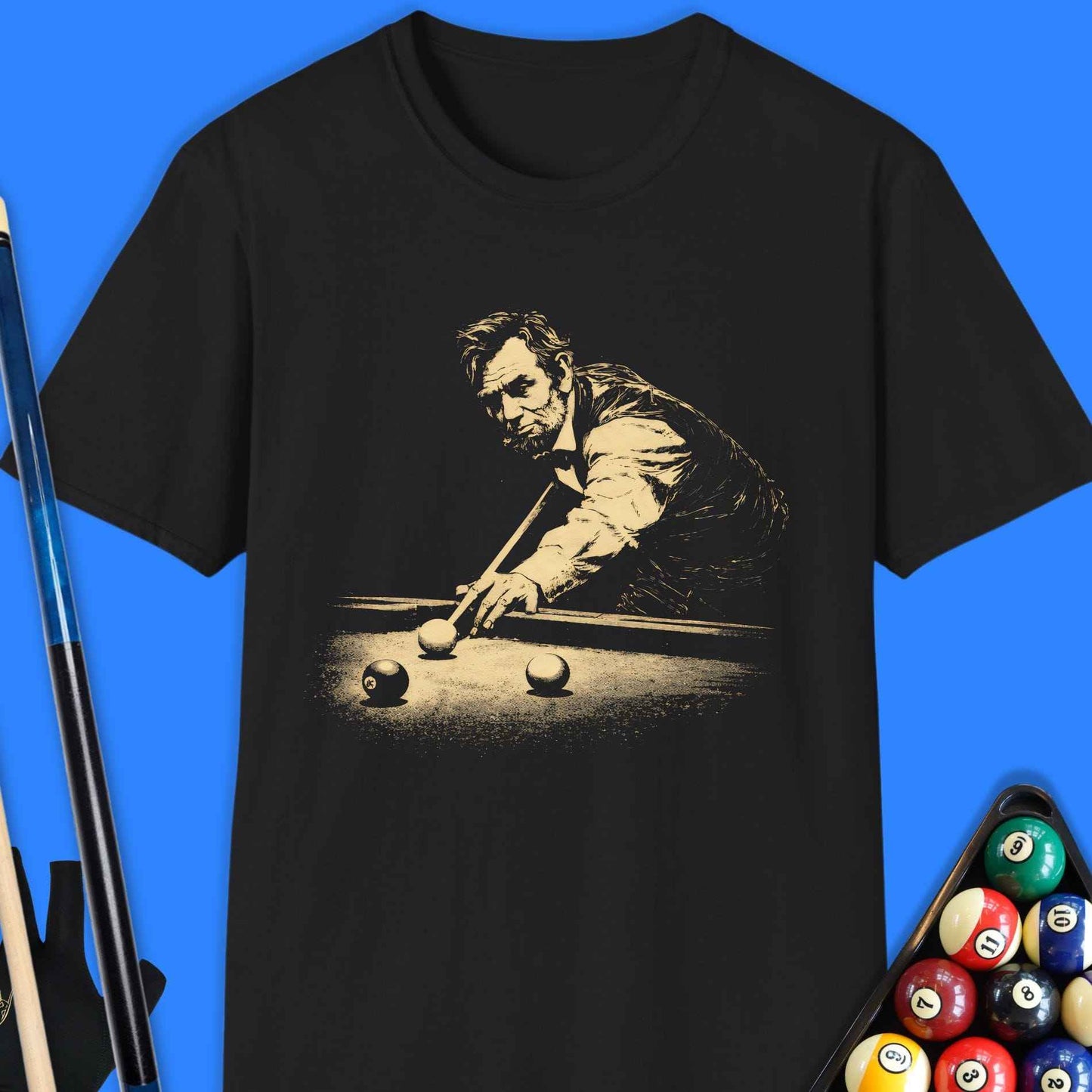 Honest Abe Pool T-Shirt