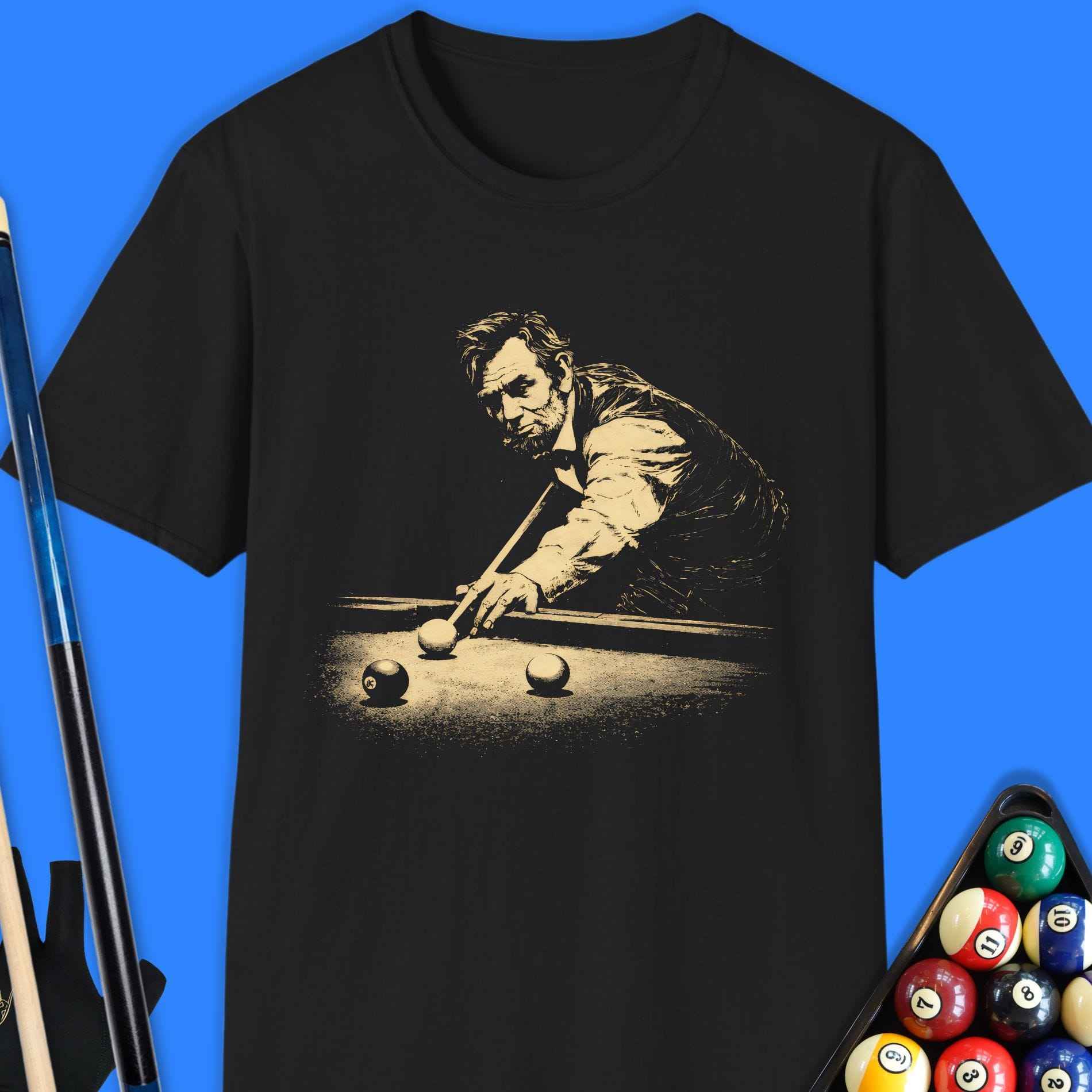Honest Abe Pool T-Shirt