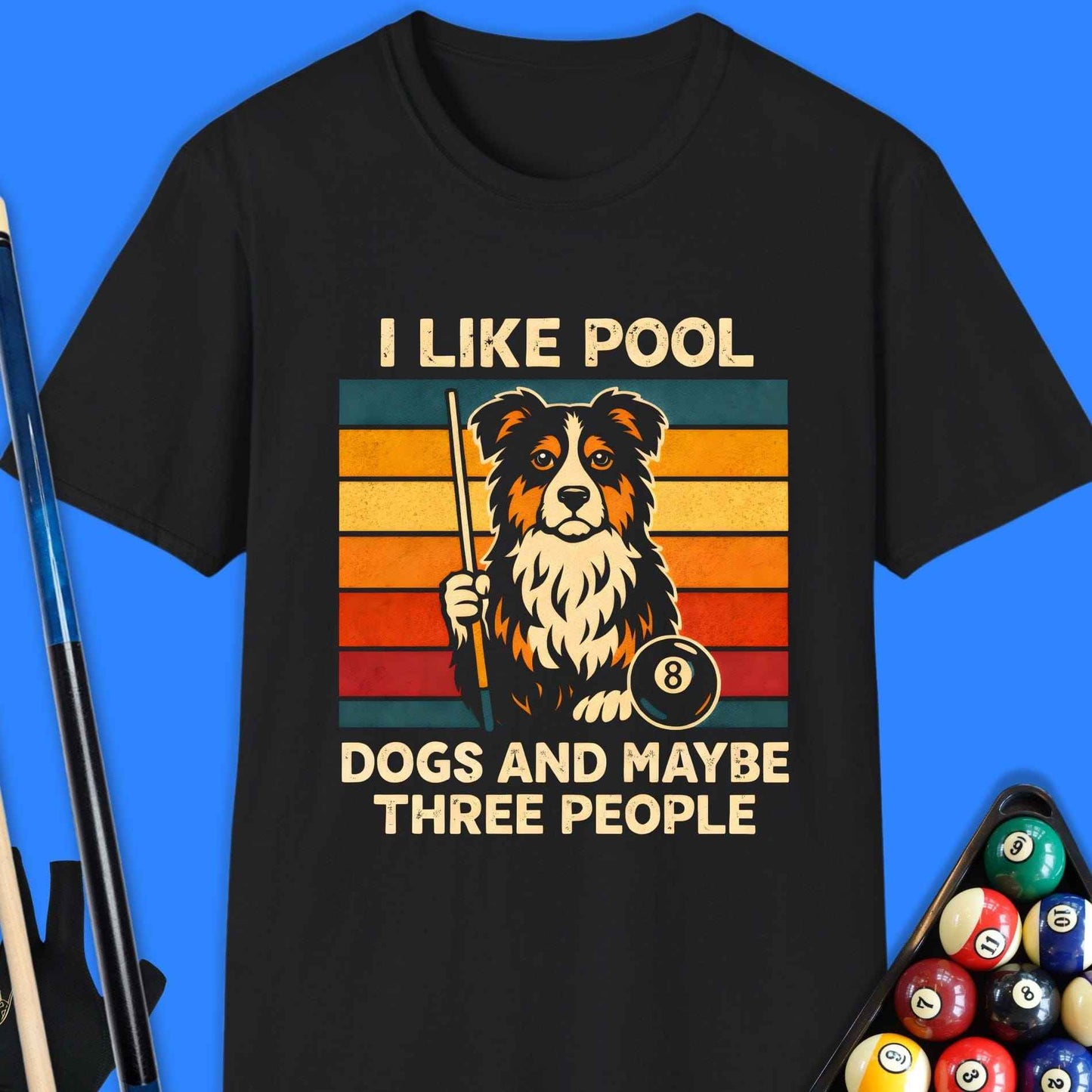 I Like Pool Dogs T-Shirt
