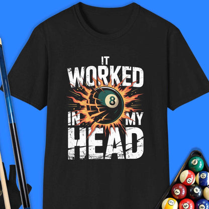 It Worked In My Head Pool T-Shirt - Rack & Roll 