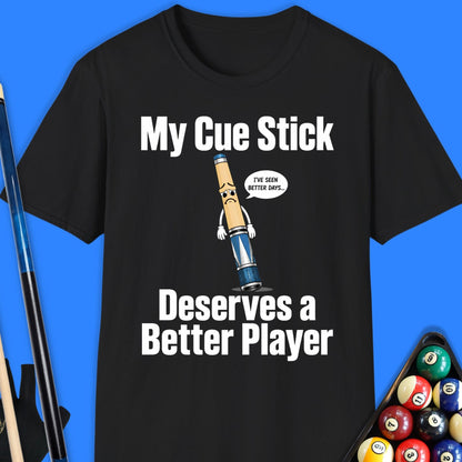 My Cue Stick Pool T-Shirt