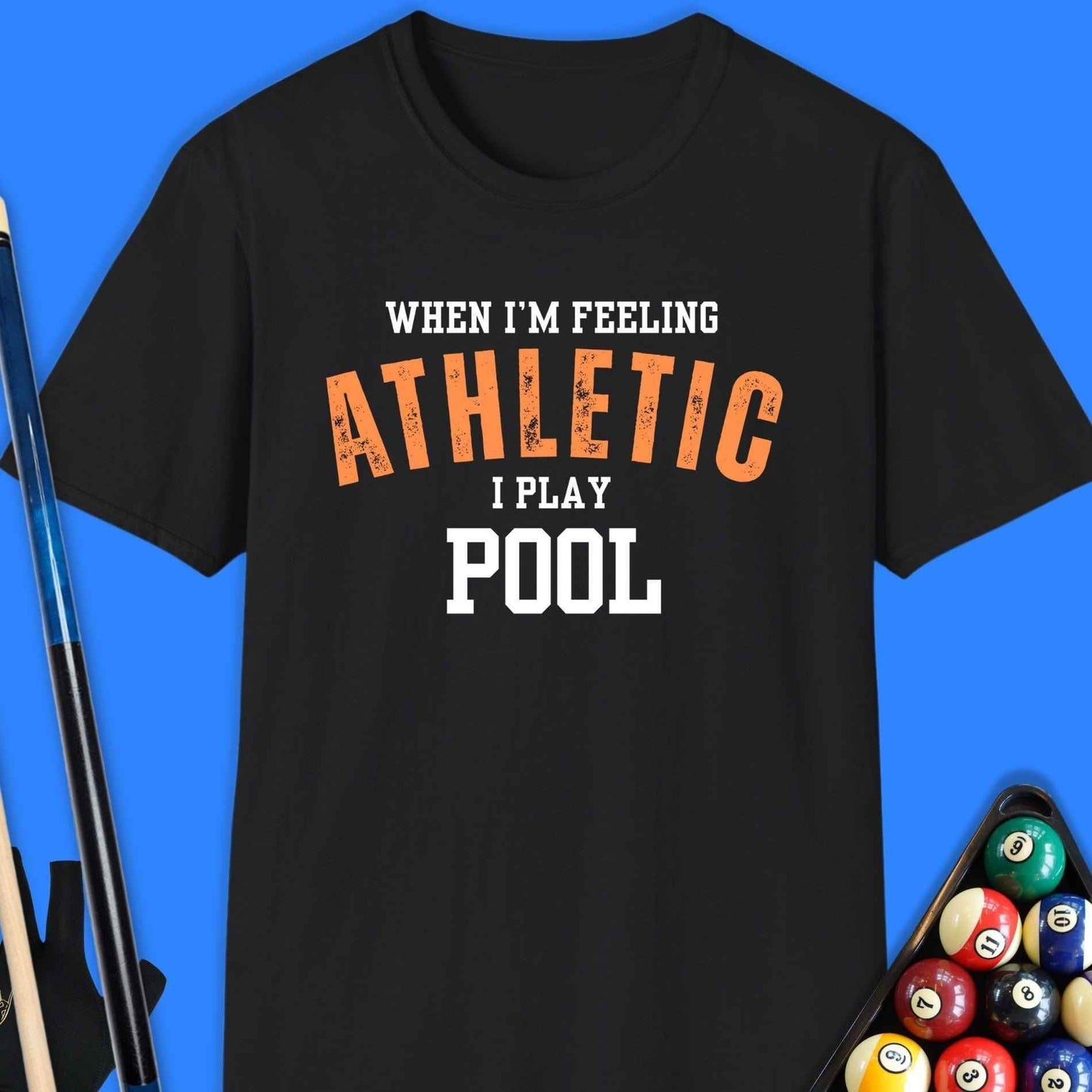 When I'm Athletic Pool T-Shirt - Rack & Roll 