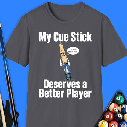 My Cue Stick Pool T-Shirt