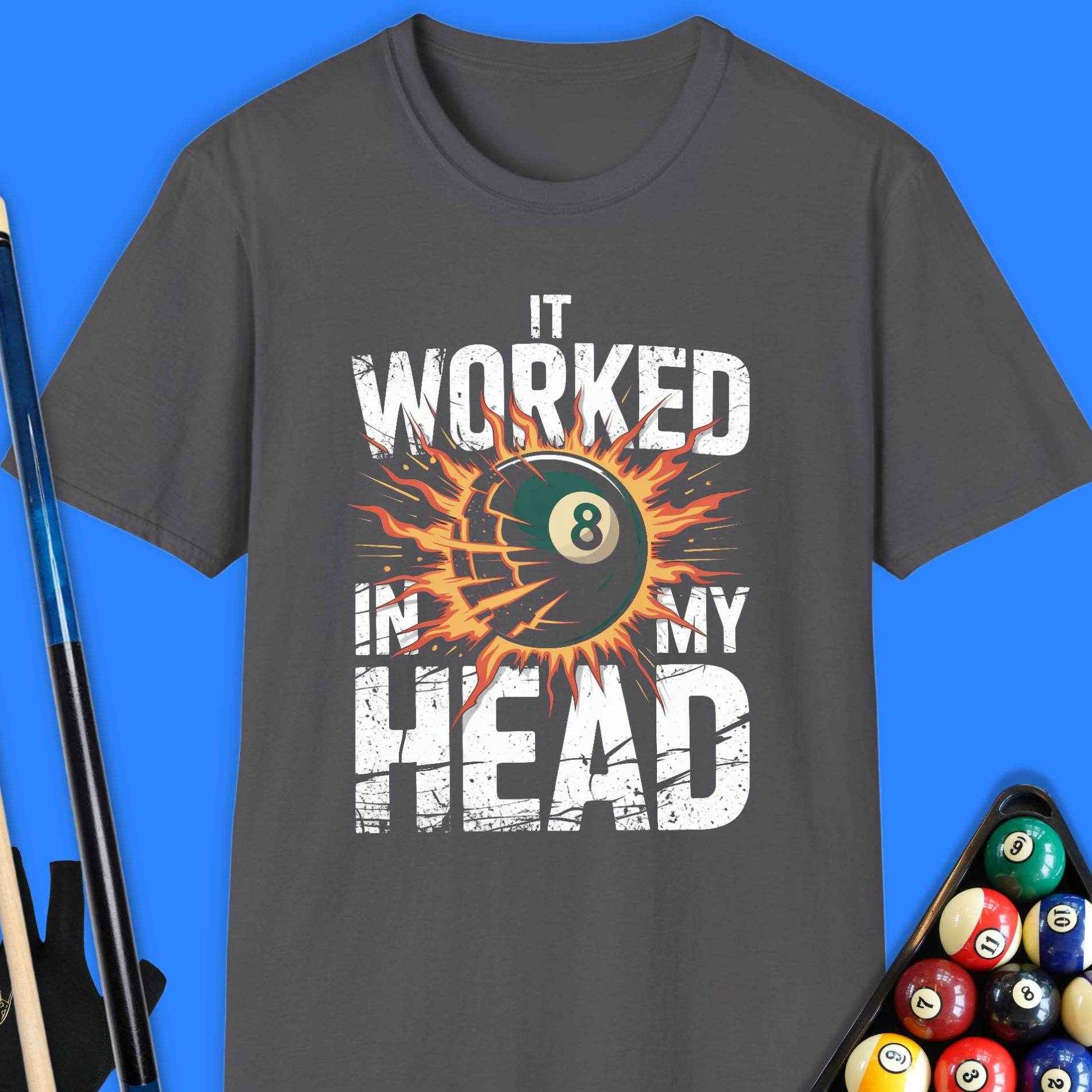 It Worked In My Head Pool T-Shirt - Rack & Roll 