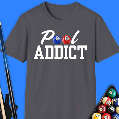 Pool Addict T-Shirt - Rack & Roll 