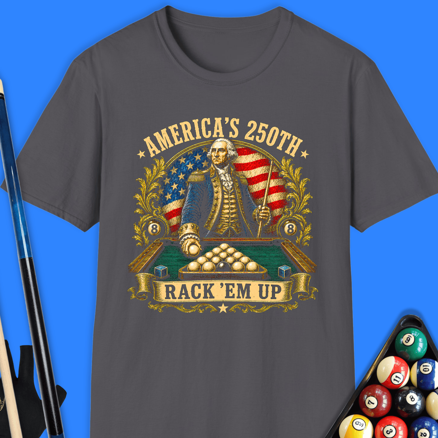 America's 250 Pool T-Shirt