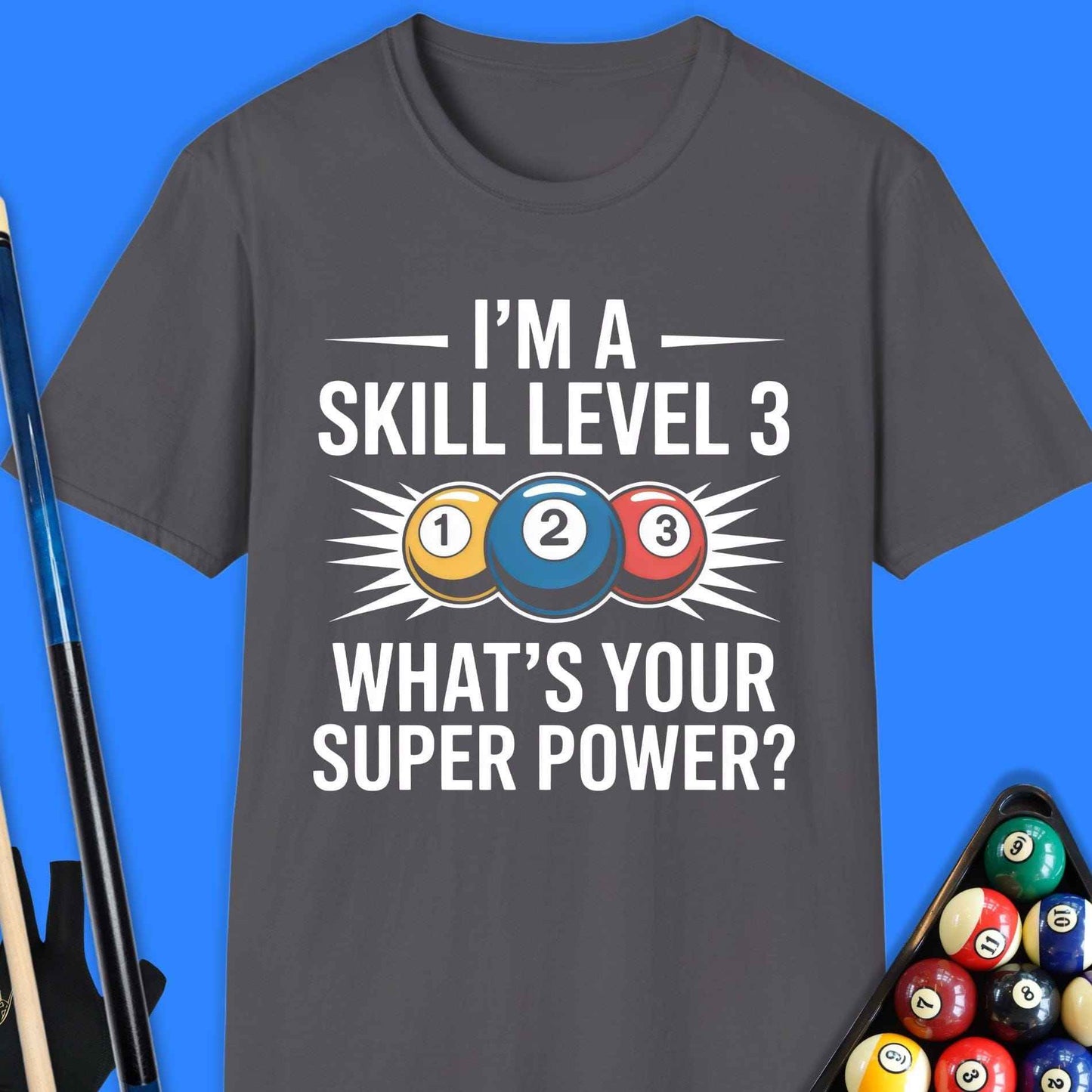 Skill Level 3 Pool T-Shirt