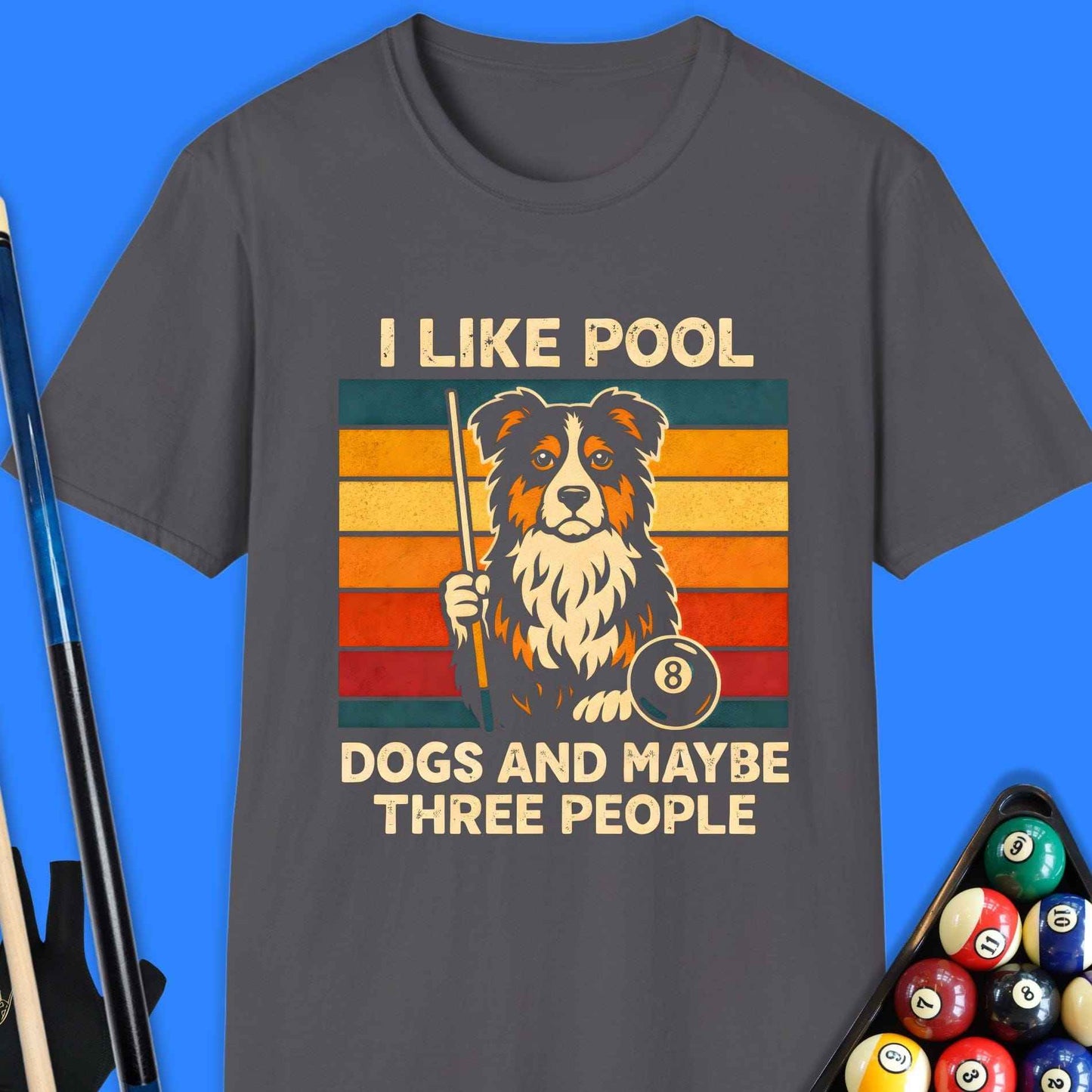 I Like Pool Dogs T-Shirt