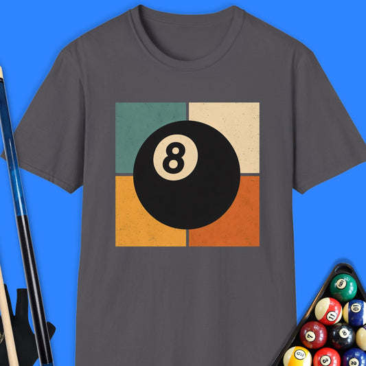 Retro 8-Ball Pool T-Shirt