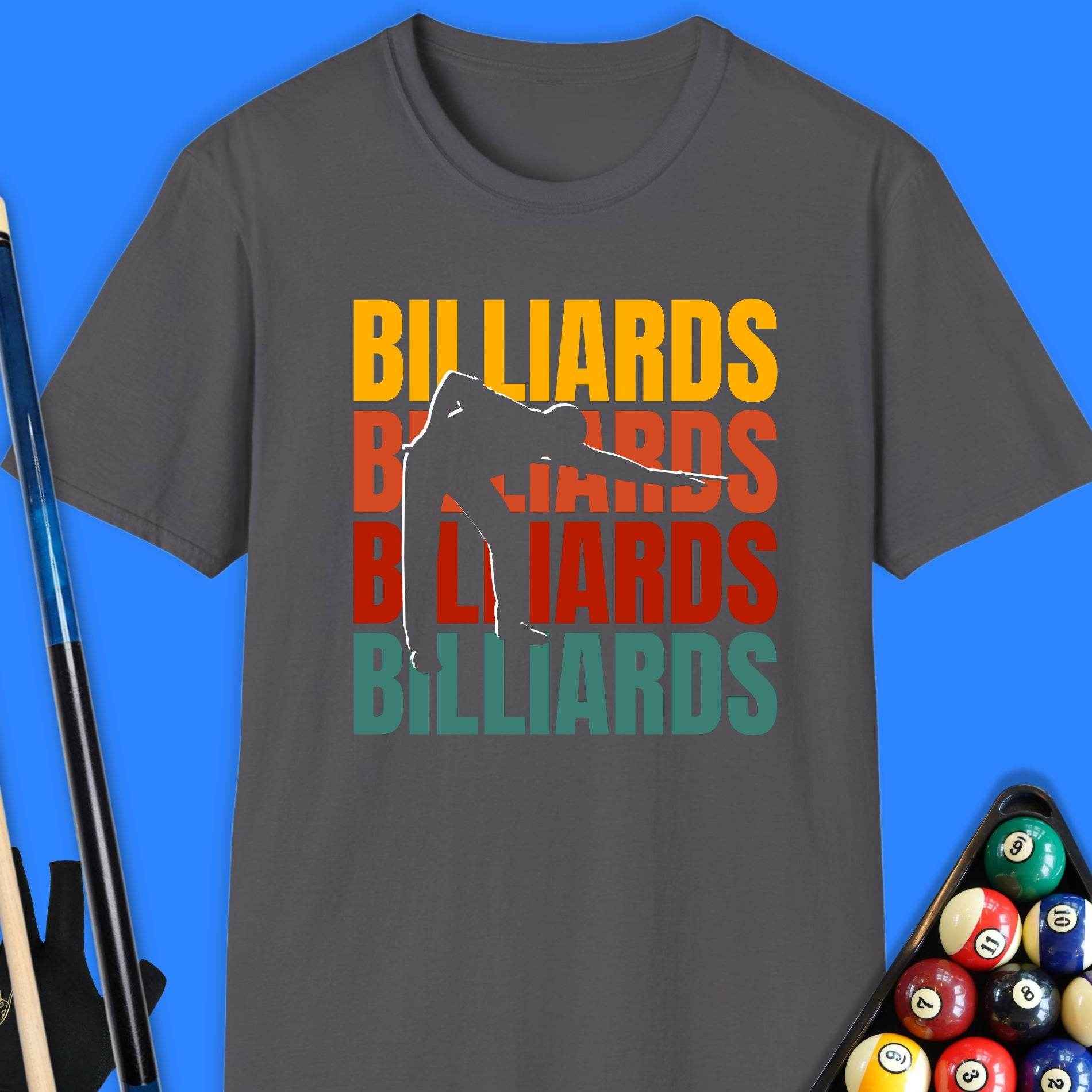 Billiards Billiards Pool T-Shirt - Rack & Roll 