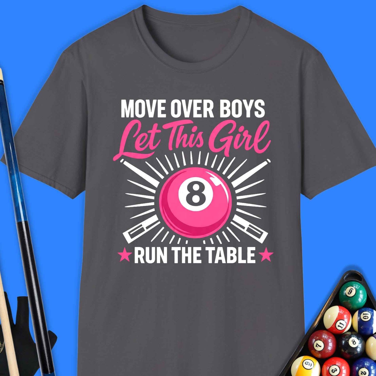 Move Over Boys Pool T-Shirt