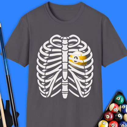 Pool Heart In Ribcage T-Shirt