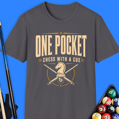 One Pocket Chess Pool T-Shirt