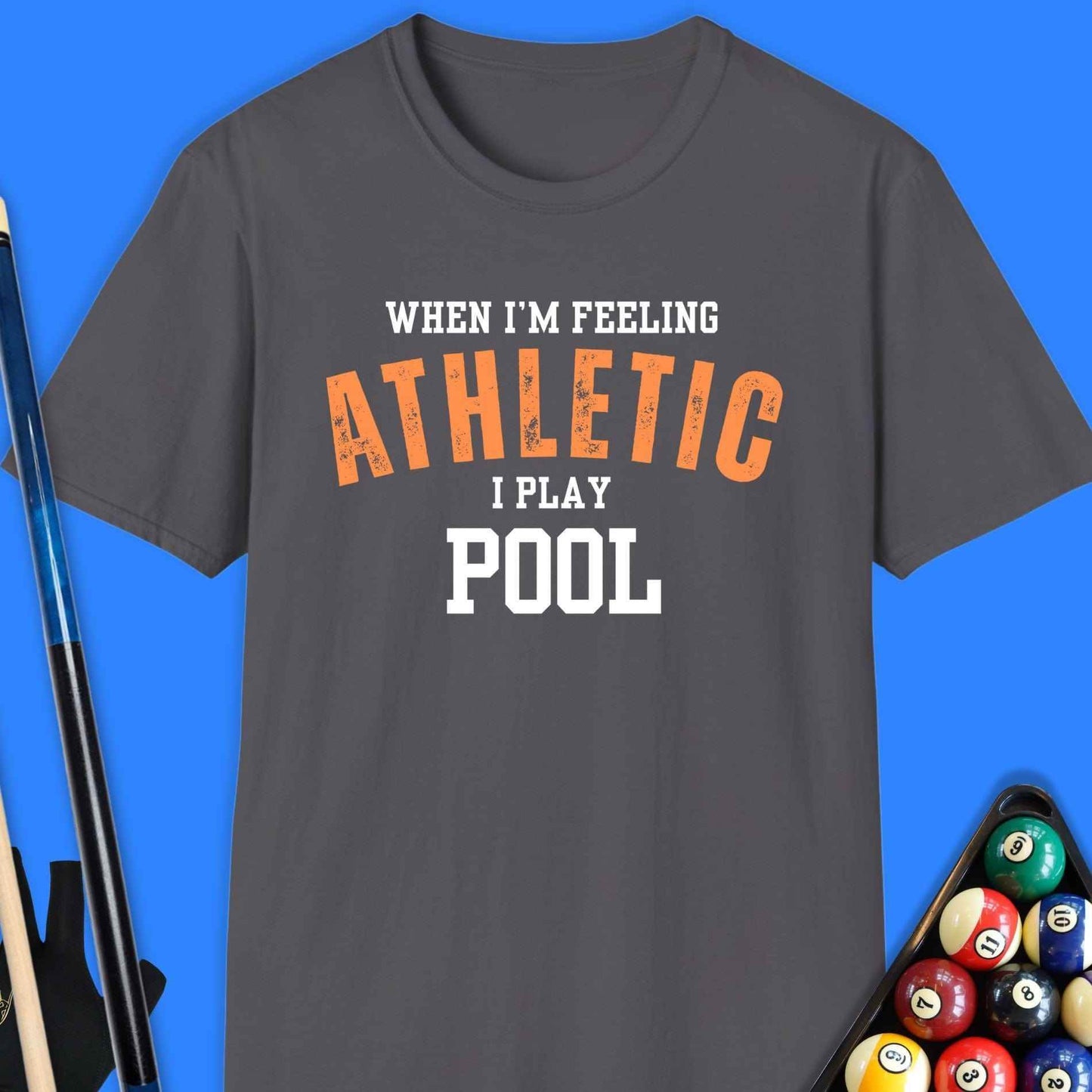 When I'm Athletic Pool T-Shirt - Rack & Roll 
