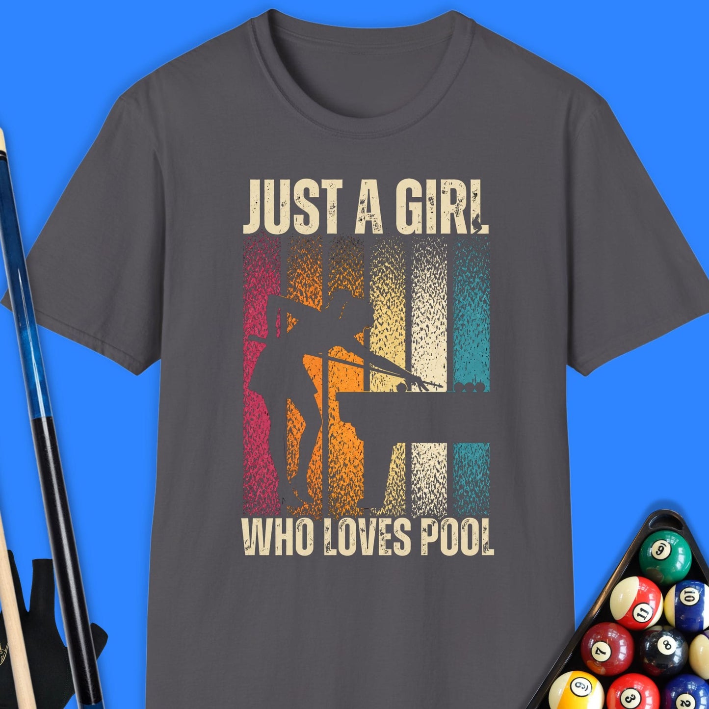 Just A Girl Who Love Pool T-Shirt