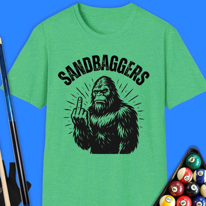 Sandbaggers Pool T-Shirt - Rack & Roll 