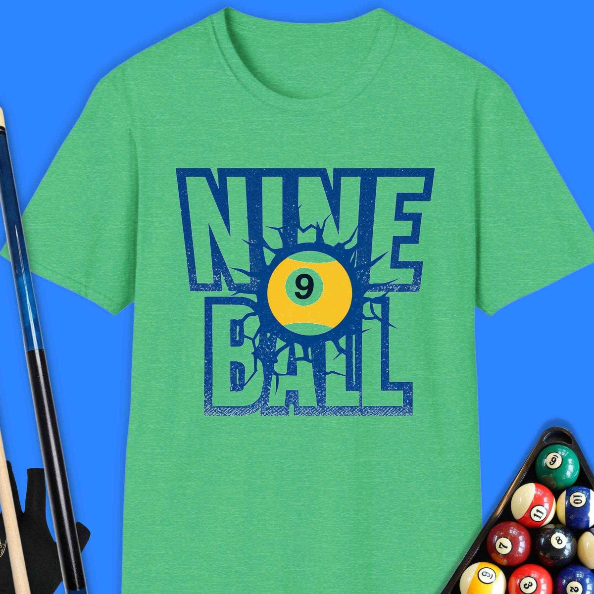 Nine Ball Pool T-Shirt - Rack & Roll 