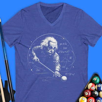 Einstein Playing Pool T-Shirt