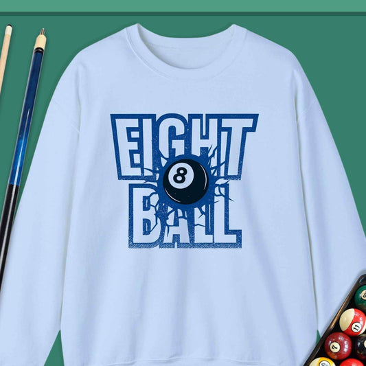 Eight Ball Pool Sweatshirt - Rack & Roll 