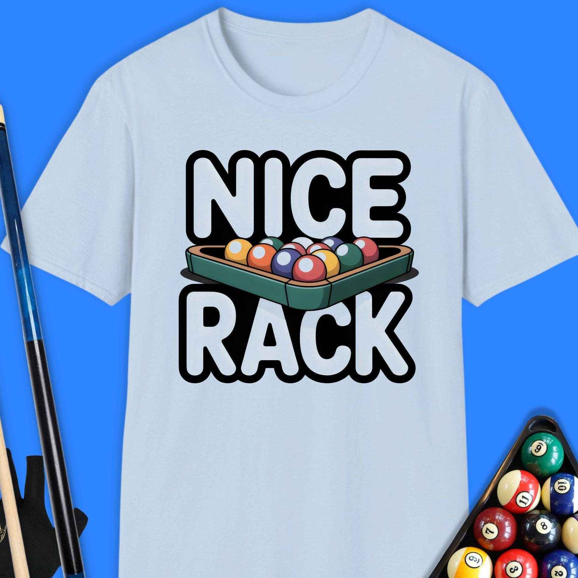 Nice Rack Pool T-Shirt - Rack & Roll 