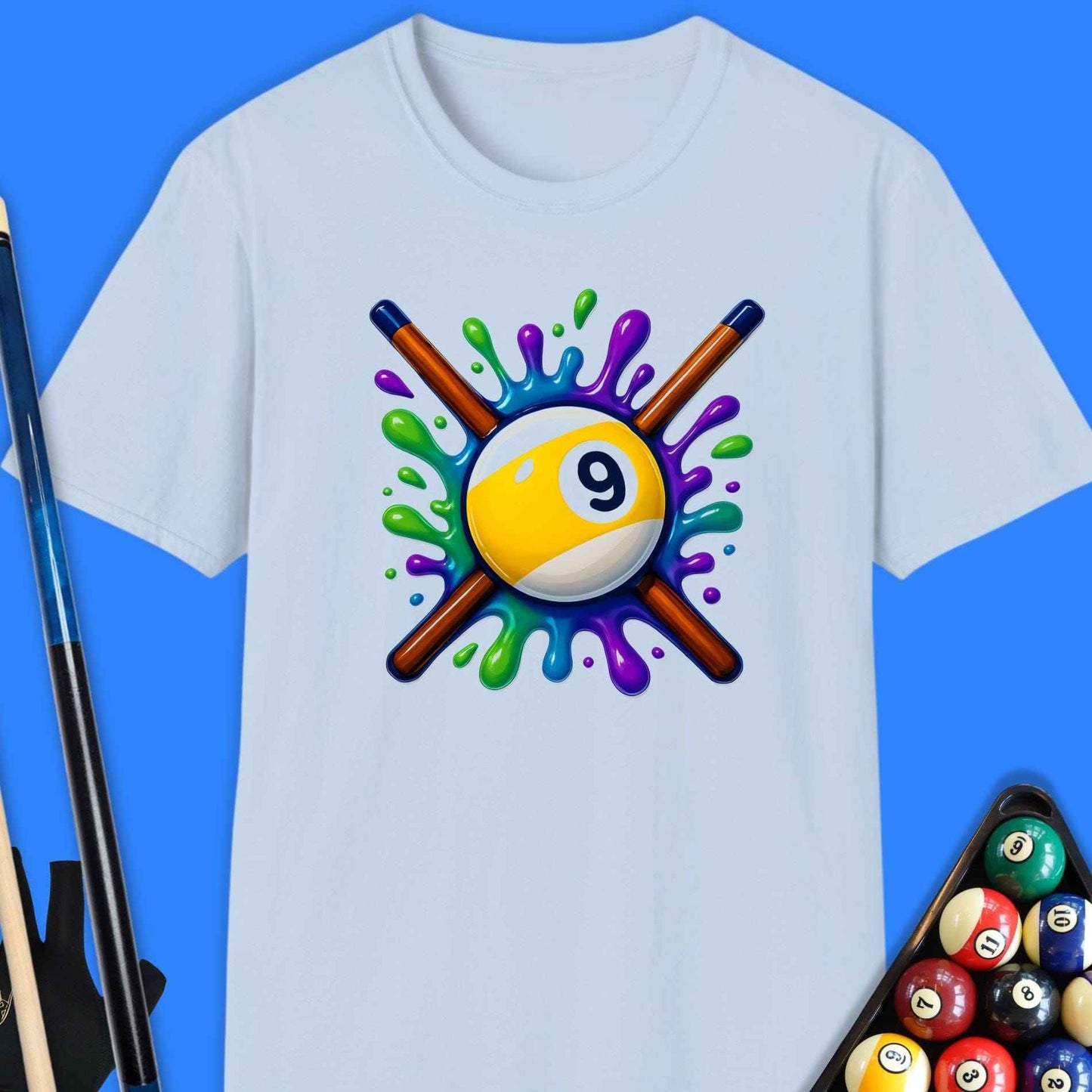 Splash Break 9-Ball Pool T-Shirt