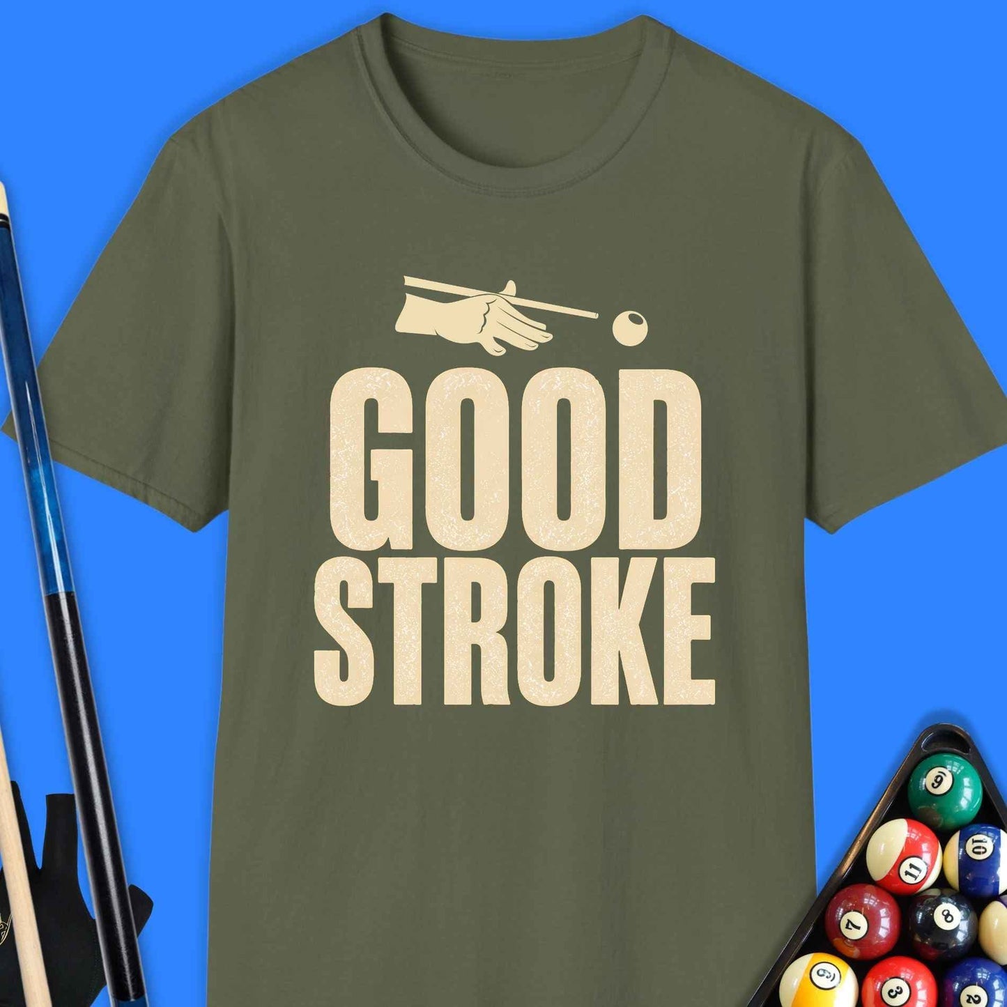 Good Stroke Pool T-Shirt