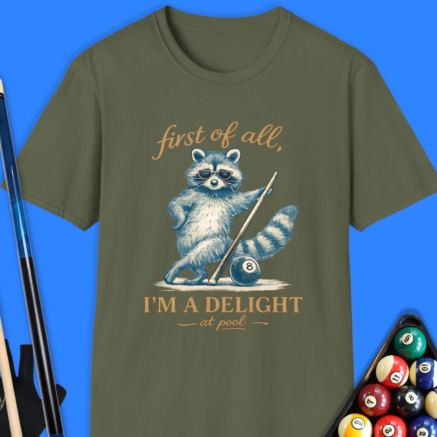 First Of All Pool T-Shirt
