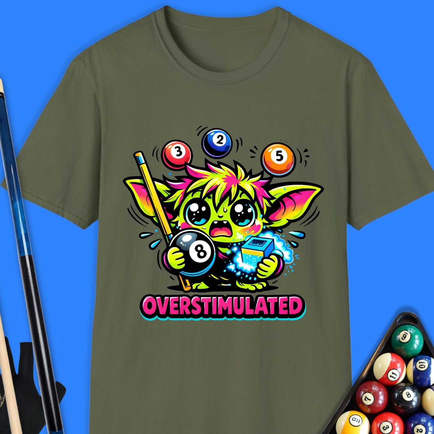 Overstimulated Pool T-Shirt