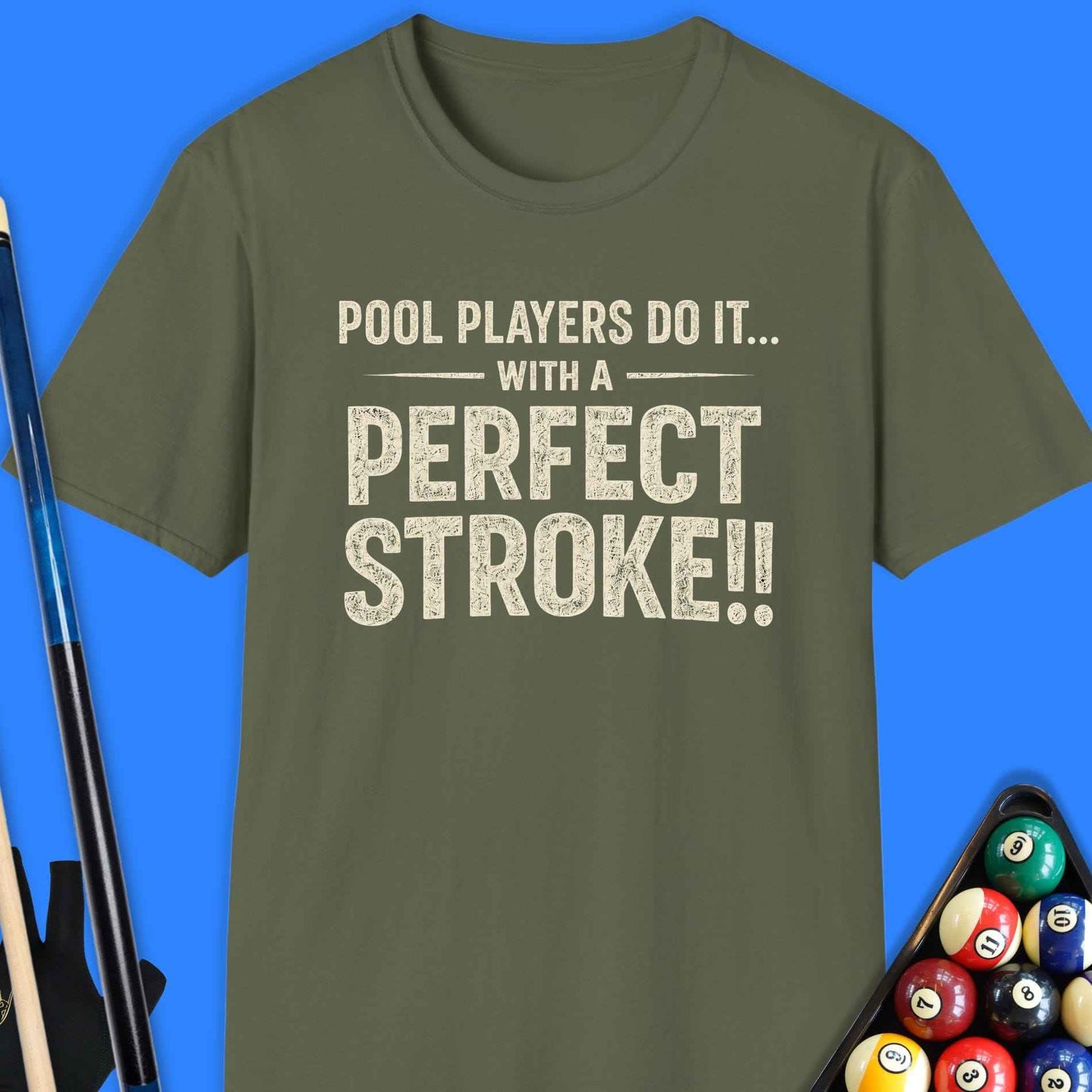 Pool Players Stroke T-Shirt