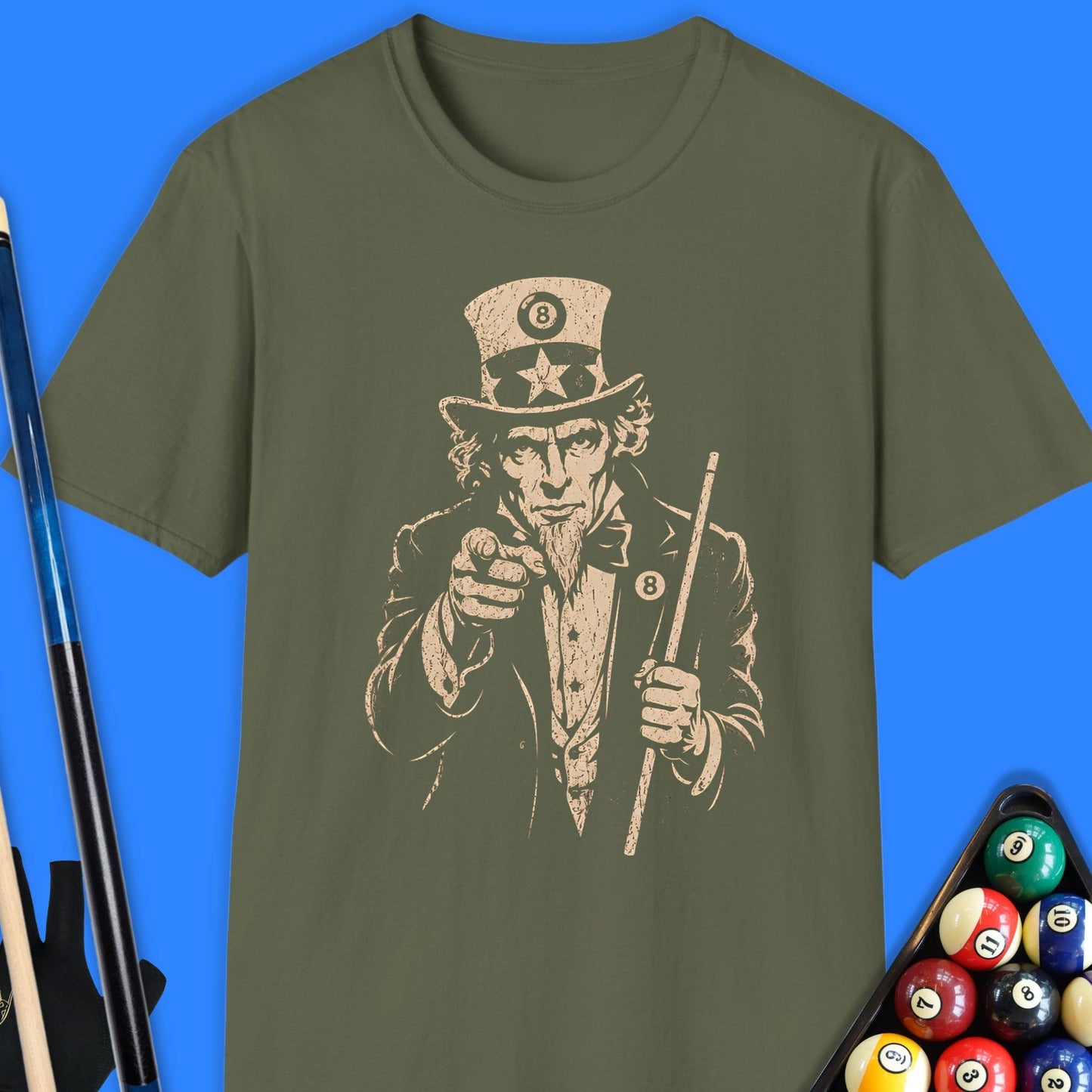 Uncle Sam Wants You Pool T-Shirt