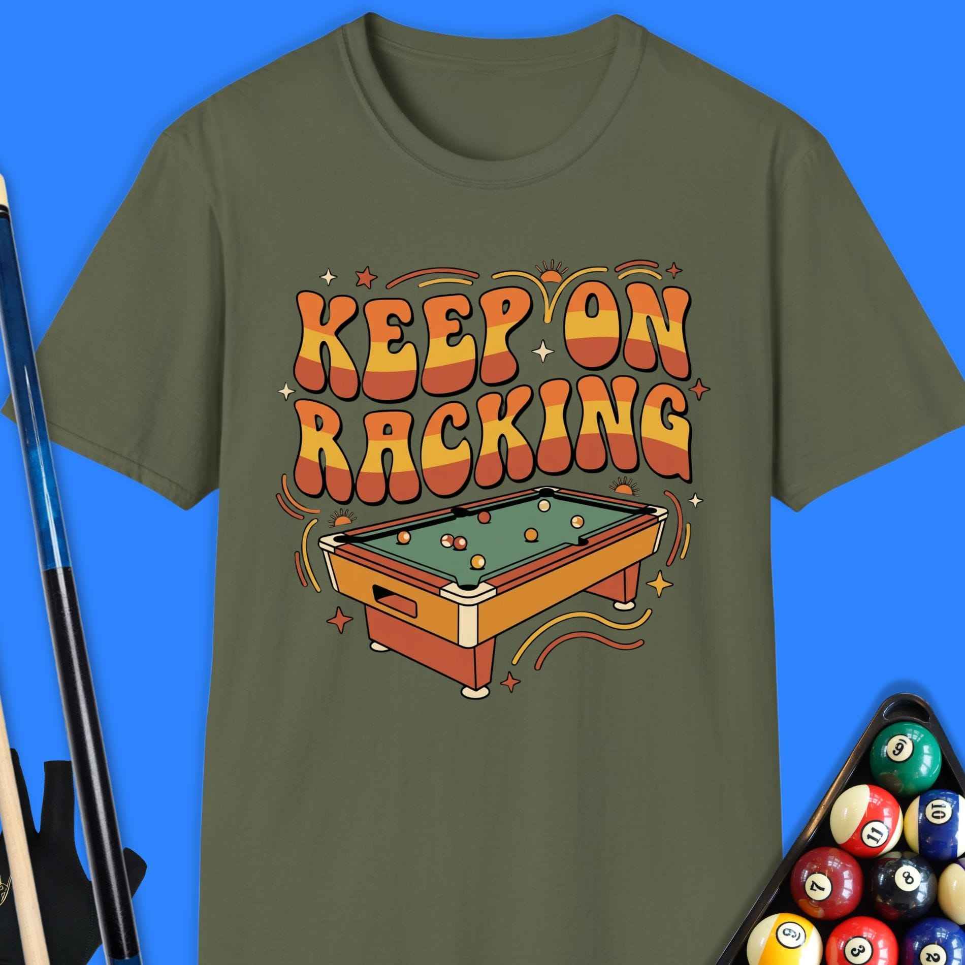 Keep On Racking Pool T-Shirt