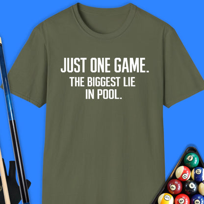 Just One Game Pool T-Shirt
