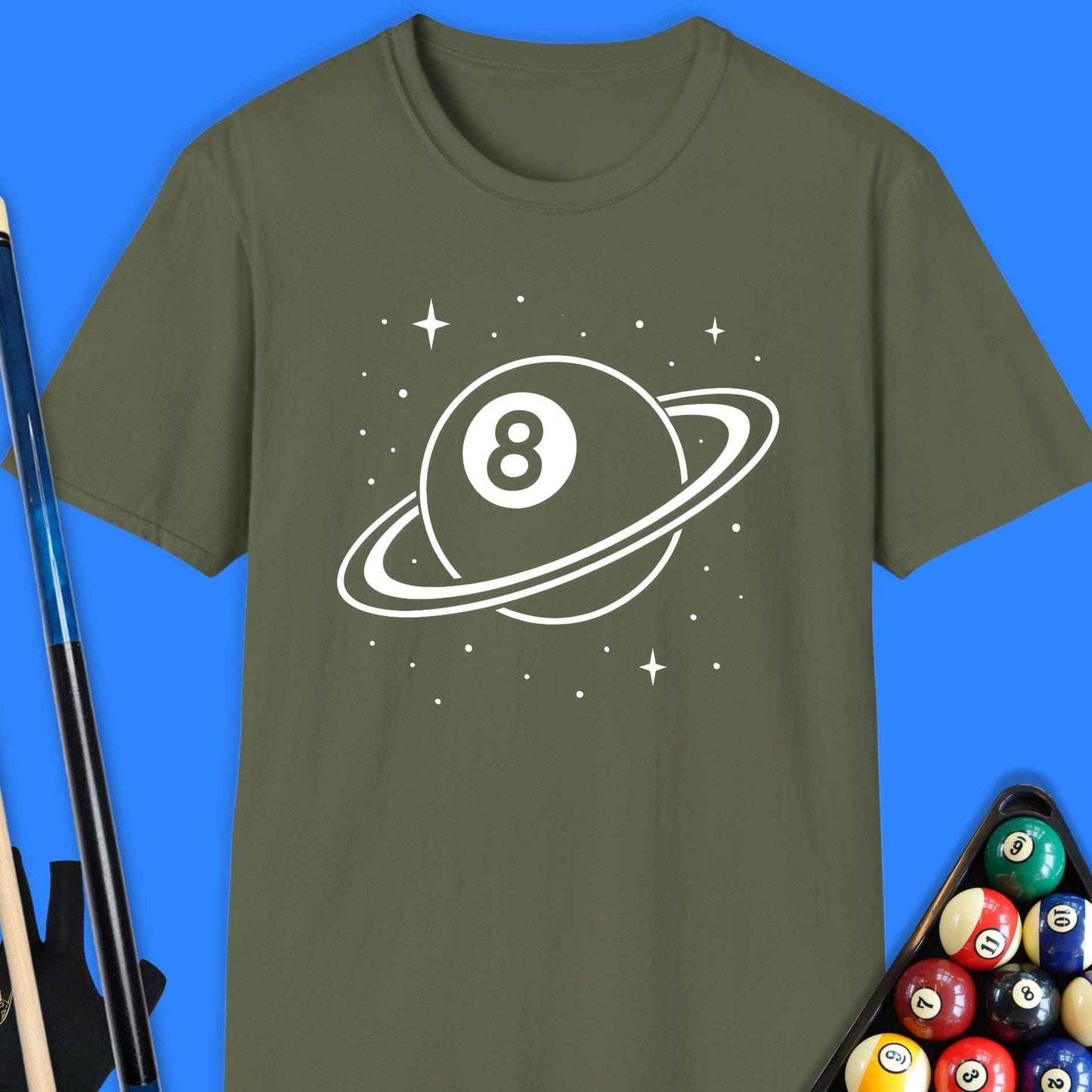 Eight Ball Orbit Pool T-Shirt