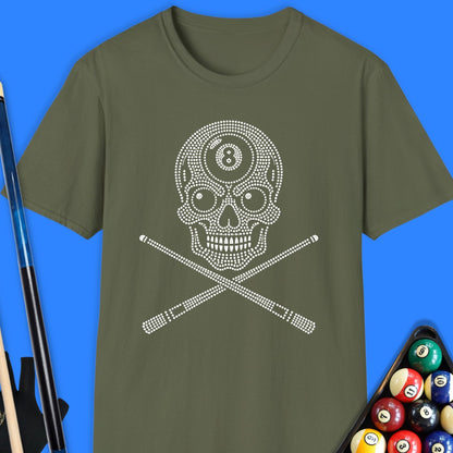 Ball Skull Pool T-Shirt