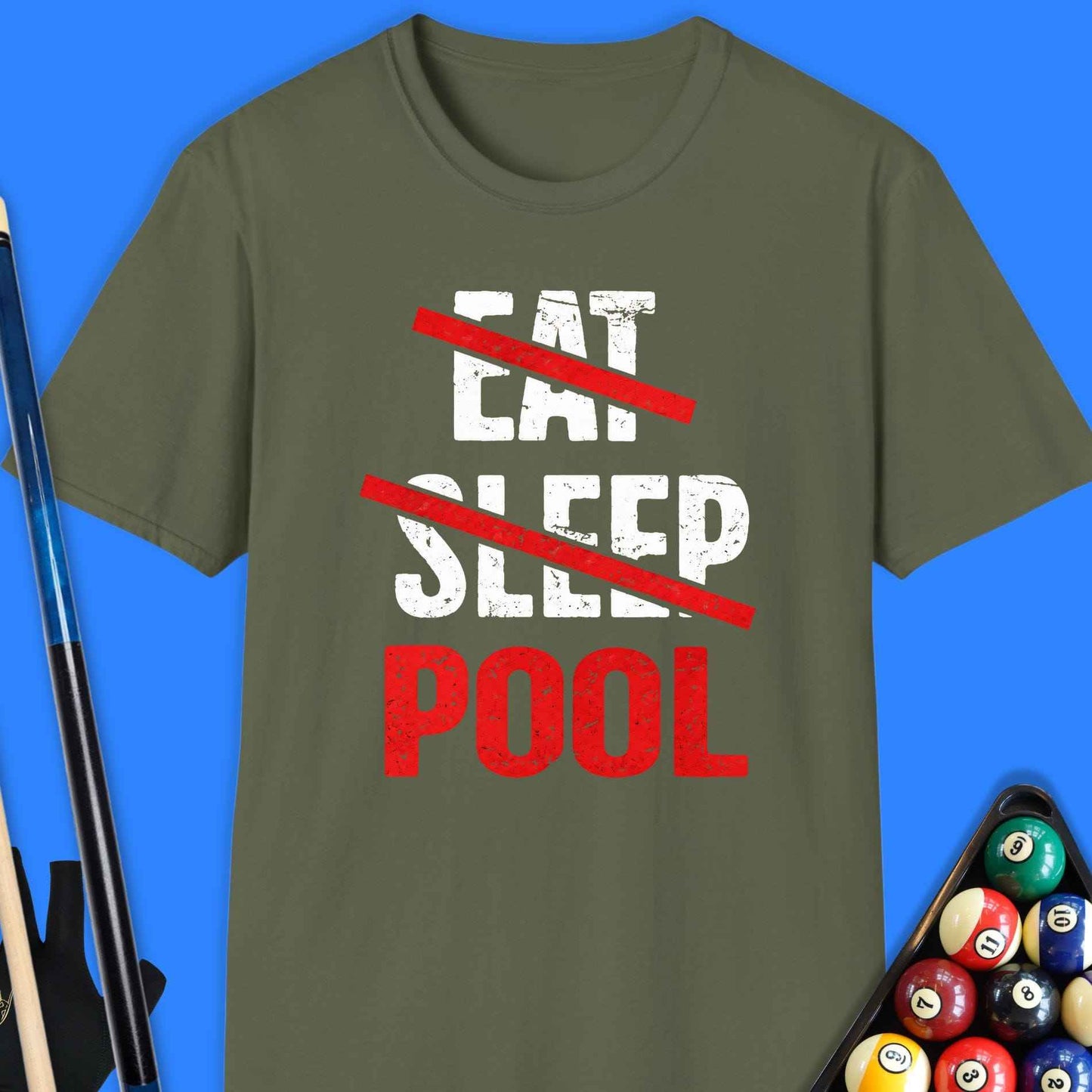 Eat Sleep Pool T-Shirt