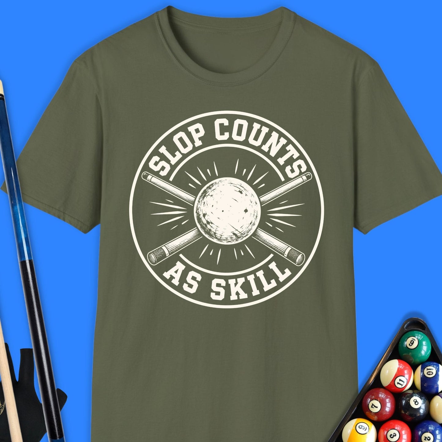 Slop Counts Pool T-Shirt