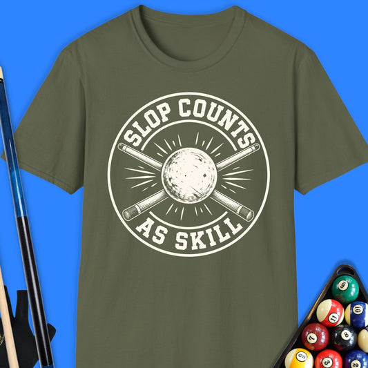 Slop Counts Pool T-Shirt
