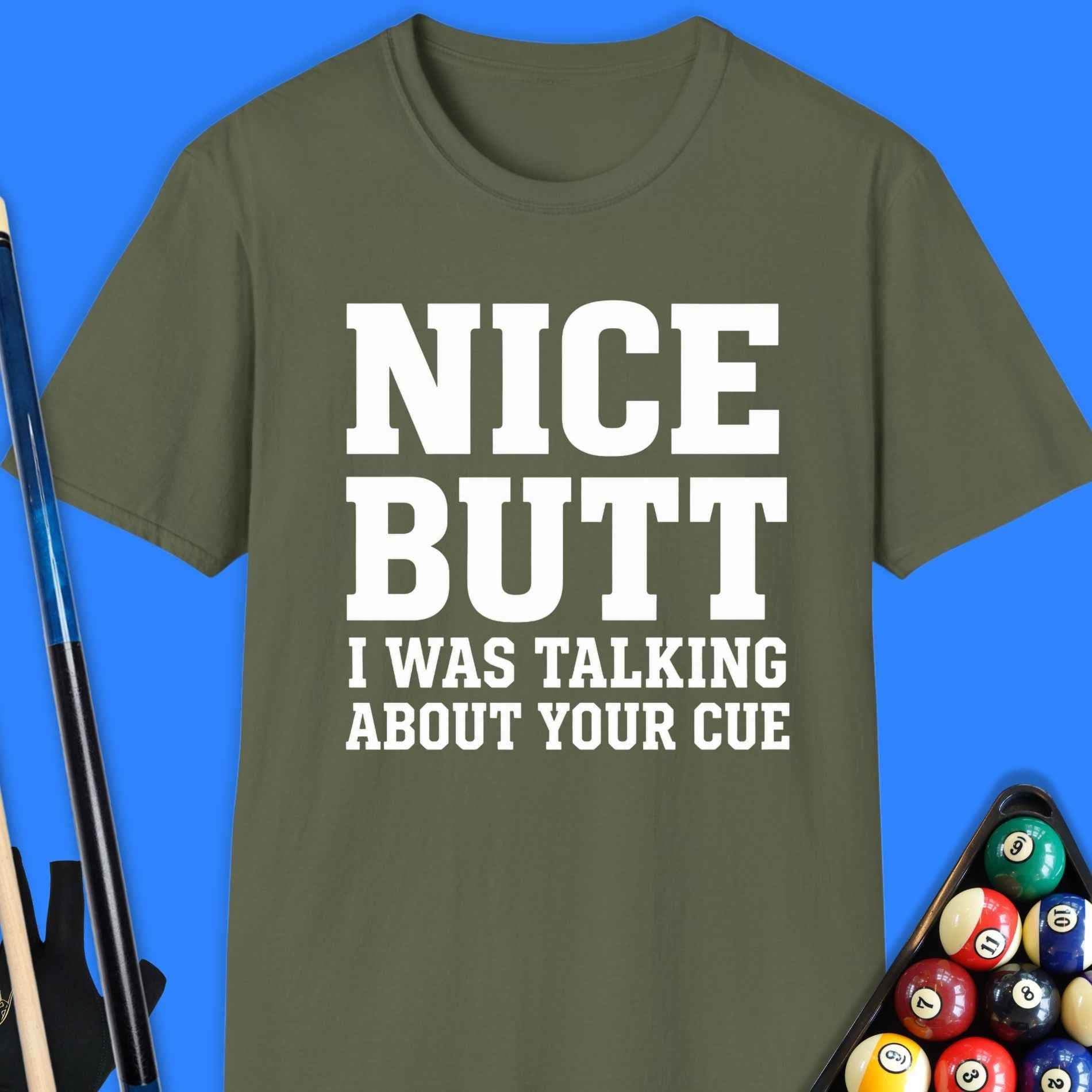 Nice Butt Pool T-Shirt