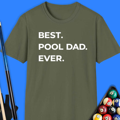 Best Pool Dad T-Shirt