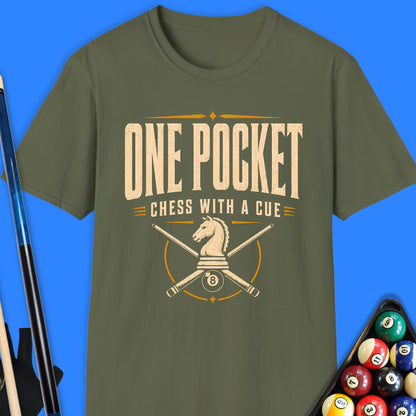 One Pocket Chess Pool T-Shirt